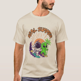 T-shirt Aventure d'été cosmique