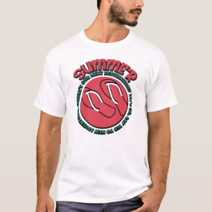T-shirt Aventure d'été Flip-Flops & Travel Inspiré