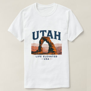 T-shirt Aventure du canyon rouge de l'Utah