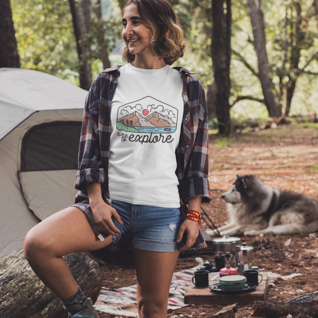 T-shirt Aventure en montagne (Créateur téléchargé)