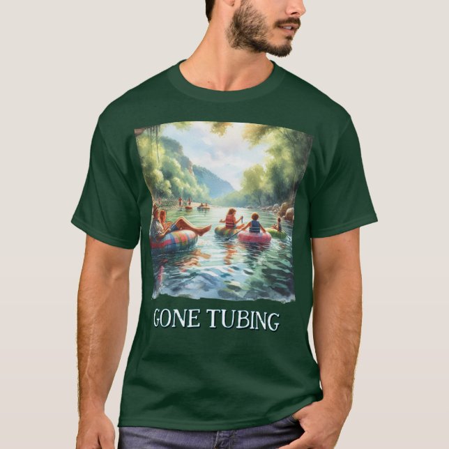 T-shirt Aventure estivale de Tubing (Devant)