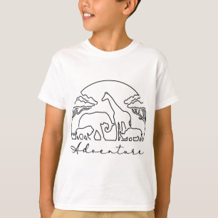 T-shirt Aventure et Safari en Afrique