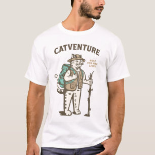 T-shirt Aventure féline