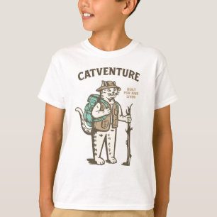 T-shirt Aventure féline
