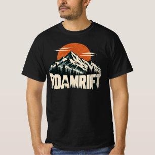 T-Shirt Aventure Montagne ROAMRIFT Vintage Hiki