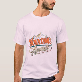 T-shirt Aventure Montagnes