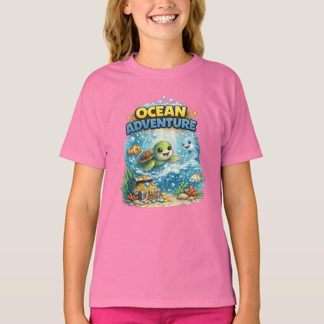 T-shirt Aventure Océanique (Devant)
