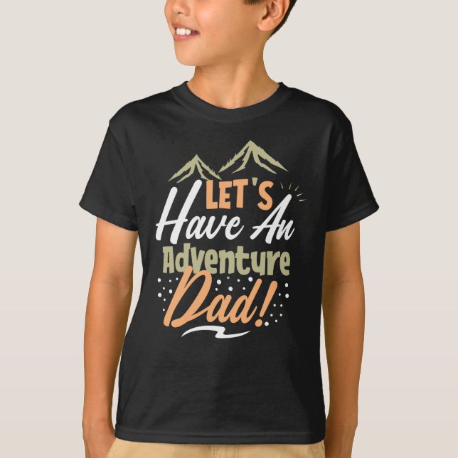 T-shirt Aventure papa (Devant)