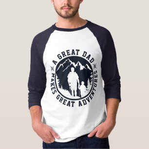 T-shirt Aventure Père & Fils   FÊTE DES PÈRES   Marine