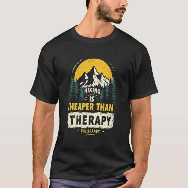 T-shirt Aventure pour hommes randonnées (Devant)