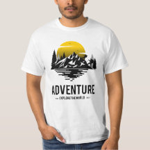 T-shirt aventure randonnée