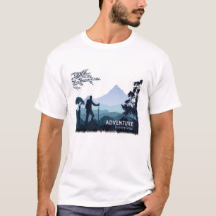 T-shirt Aventure Randonnée, Aventure à chaque étape