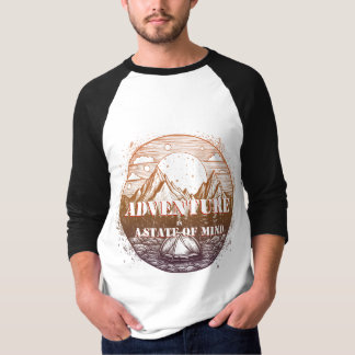 T-shirt Aventure Randonnée, Aventure est un état d'esprit