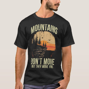 T-shirt Aventure Rétro dans les Montagnes Vintage