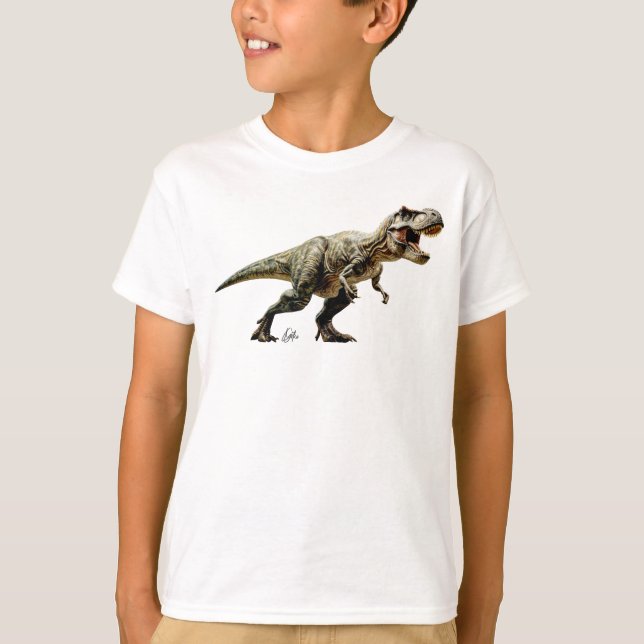 T-shirt aventure Rex Roaring (Devant)
