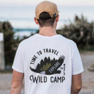 T-shirt Aventure Roam Wilderness Explorez la nature Extéri