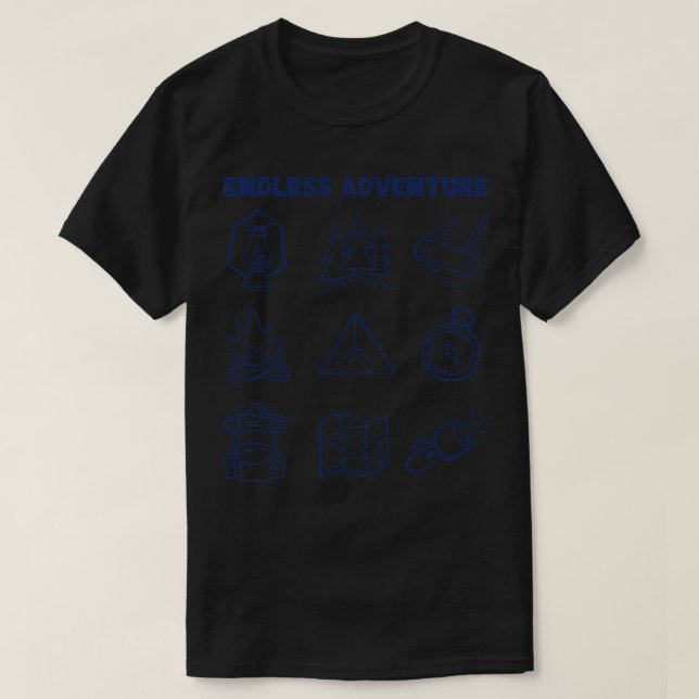 T-shirt Aventure sans fin (Design devant)