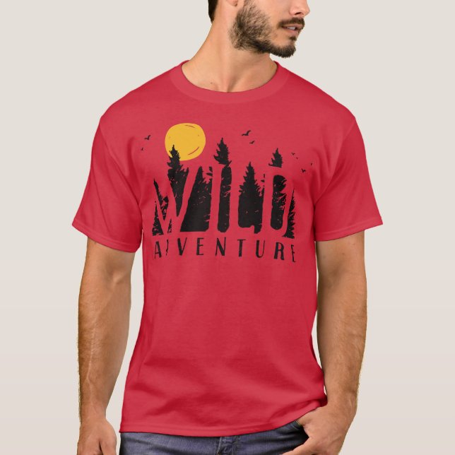 T-shirt Aventure Sauvage (Devant)