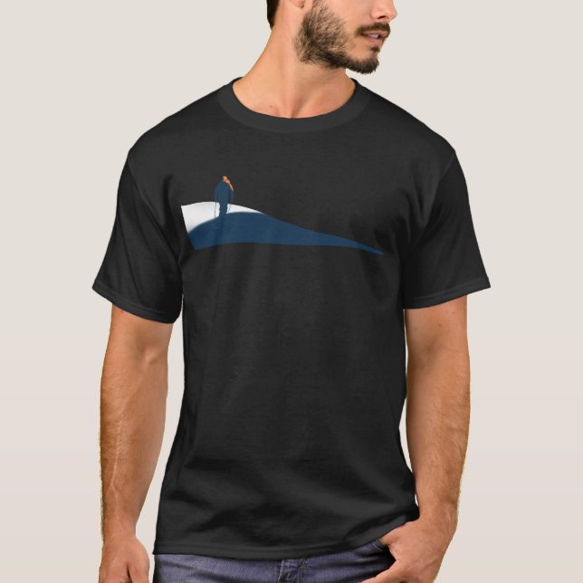 T-shirt Aventure ski freerider (Devant)