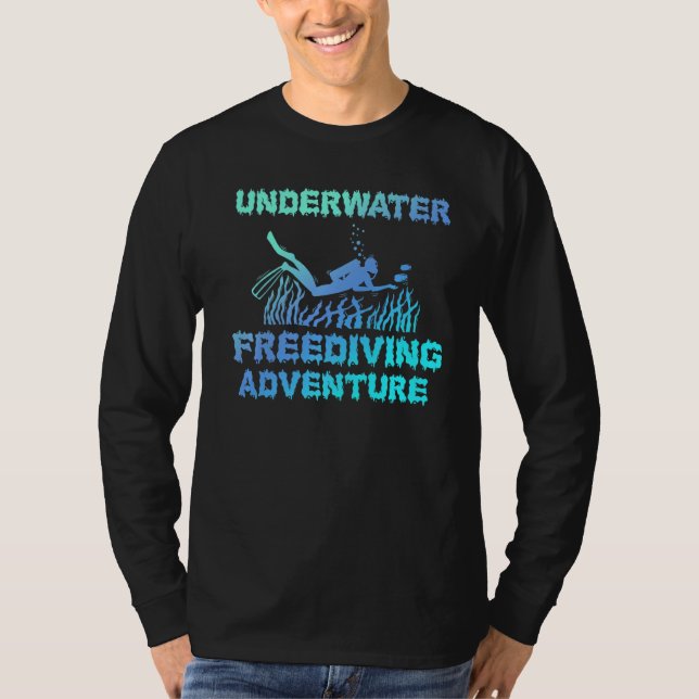 T-shirt Aventure sous-marine Freediving Plongée plongée pl (Devant)