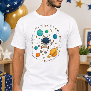 T-shirt Aventure spatiale 1er anniversaire Espace