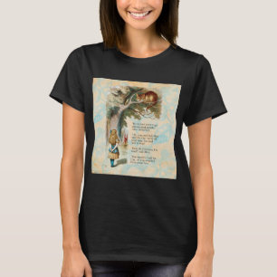 T-shirt Aventures d'Alice au pays des merveilles Chat du C