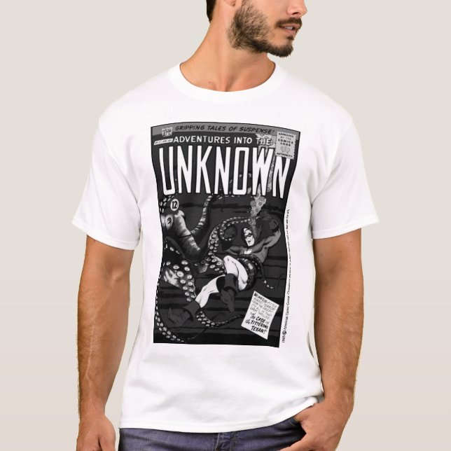 T-Shirt 'Aventures dans l'inconnu des années 50' (Devant)
