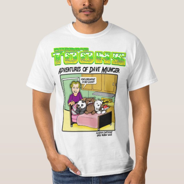 T-SHIRT AVENTURES DE DAVE MUNGER (Devant)