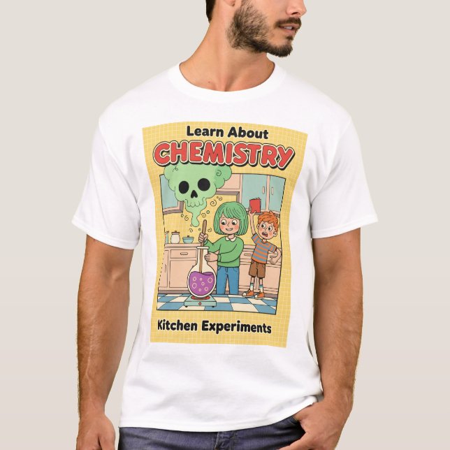 T-shirt Aventures de laboratoire à la maison (Devant)
