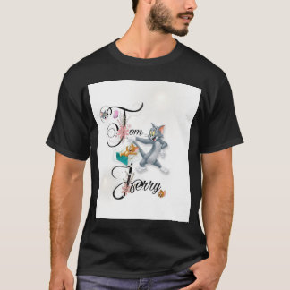 T-shirt Aventures de Tom et Jerry" design graphique