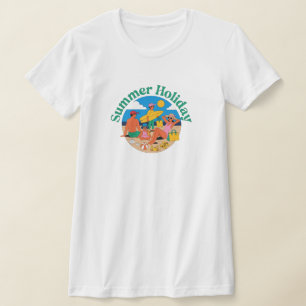 T-shirt Aventures de vacances Vacances d'été