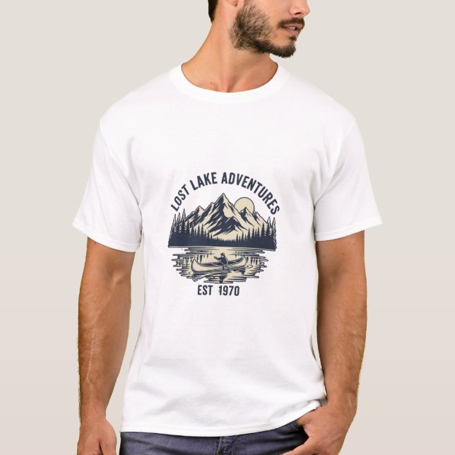 T-shirt Aventures du lac perdu (Devant)