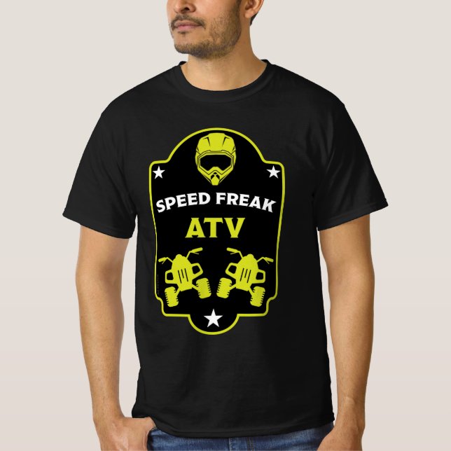 T-Shirt aventures en quad Atv (Devant)