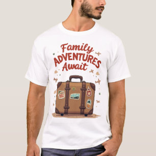 T-shirt Aventures familiales en attente