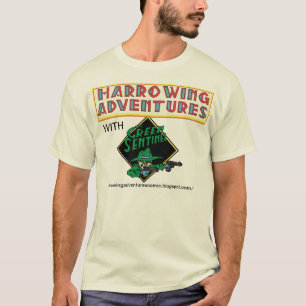 T-shirt Aventures horribles avec la sentinelle verte !
