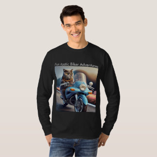 T-shirt Aventures motocyclistes Quadrastiques De Base Long