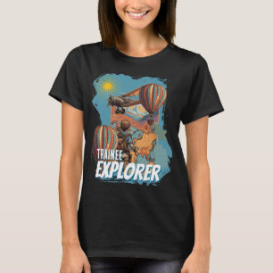T-shirt Aventurière Exploratrice en Formation Fille