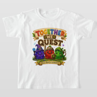 T-shirt Aventuriers recherchés ! Chemise de Quête