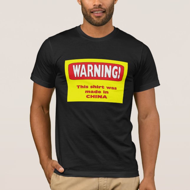 T-SHIRT AVERTISSEMENT (Devant)