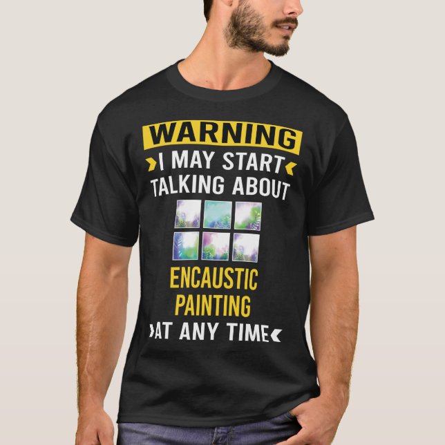 T-shirt Avertissement amusant Eaintic (Devant)