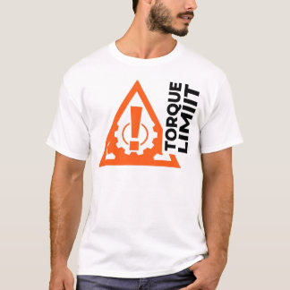 T-shirt Avertissement de cadeau mécanique de limite de cou