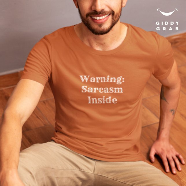 T-shirt Avertissement de citation de caractère amusant : S (Créateur téléchargé)