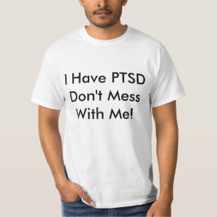 T-shirt Avertissement de PTSD
