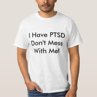 T-shirt Avertissement de PTSD