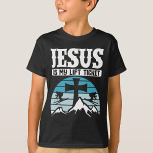 T-shirt Avertissement de ski : Je Skie À Vos Propres Risq
