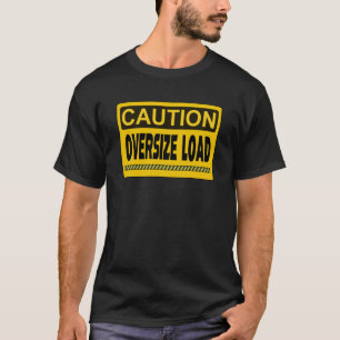 T-shirt Avertissement de surcharge