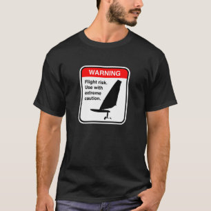 T-shirt Avertissement d'enrochement