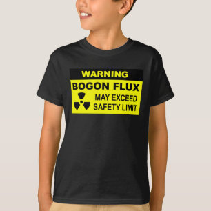 T-shirt Avertissement : Flux de Bogon