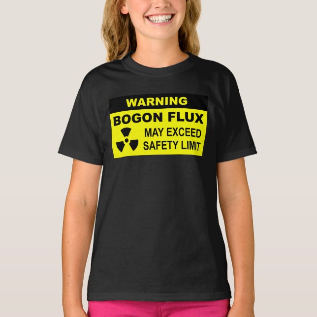 T-shirt Avertissement : Flux de Bogon (Devant)