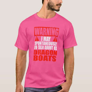 T-shirt Avertissement Je Peux Parler Spontanément De Batea